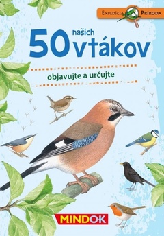 obálka: Expedícia príroda: 50 našich vtákov