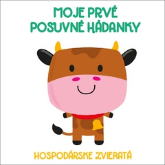obálka: Moje prvé posuvné hádanky Hospodárske zvieratá