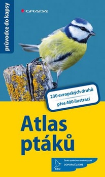 obálka: Atlas ptáků - 230 evropských druhů, více než 400 fotografií a ilustrací