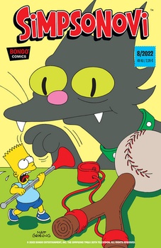 obálka: Simpsonovi 8/2022
