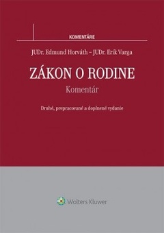 obálka: Zákon o rodine - Komentár
