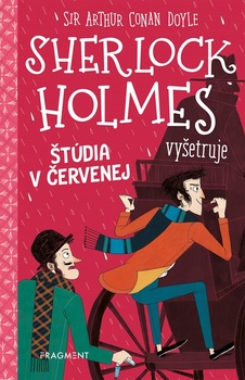 obálka: Sherlock Holmes vyšetruje: Štúdia v červenej