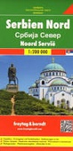 obálka: Srbsko sever 1:200 000 automapa