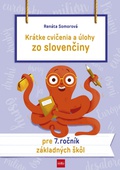 obálka: Krátke cvičenia a úlohy zo slovenčiny pre 7. ročník ZŠ