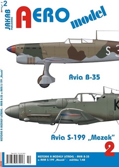 obálka: AEROmodel 2 - Avia B-35 a Avia S-199 „Mezek“