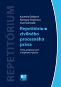 obálka: Repetitórium civilného procesného práva (3. vydanie)