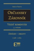 obálka: Občiansky zákonník. Veľký komentár 4. zväzok