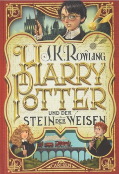 obálka: Harry Potter und der Stein der Weisen