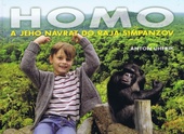 obálka: Homo a jeho návrat do raja šimpanzov