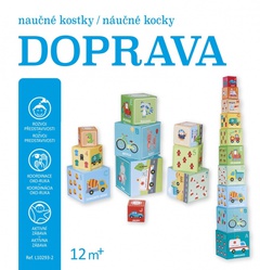 obálka: Náučné kocky - Doprava