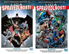 obálka: Liga spravedlnosti 4: Nekonečno (CZ + US obálka)