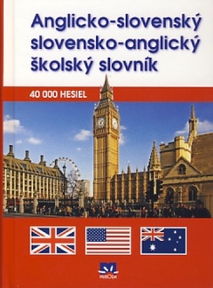 obálka: Anglicko-slovenský a slovensko-anglický školský slovník