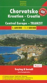 obálka: Chorvátsko a Stredná Európa 1:600 000 automapa