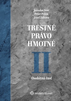 obálka: Trestné právo hmotné II.