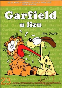 obálka: Garfield u lizu (č.23)