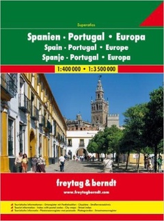 obálka: Autoatlas Španielsko, Portugalsko 1:400 000