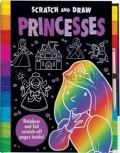 obálka: Vyškrabovacia kniha - Princezné
