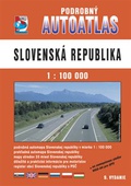 obálka: Podrobný autoatlas Slovenská republika 1:100 000
