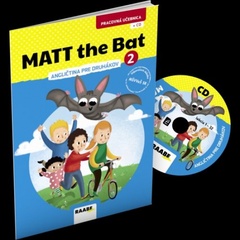 obálka: MATT the Bat 2 - angličtina pre druhákov + CD - pracovná učebnica