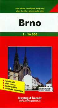 obálka: Brno plán města