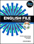obálka: English File Pre-Intermediate Student´s Book + iTutor DVD-ROM