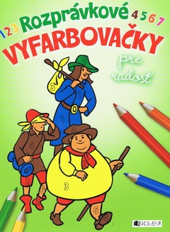 obálka: Rozprávkové vyfarbovačky pre radosť