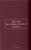 obálka: Řecké matematické texty