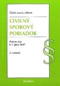 obálka: Civilný sporový poriadok. Úzz, 2. vydanie