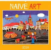 obálka: Naivní umění - nástěnný kalendář 2016