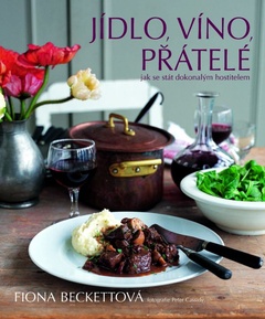 obálka: Jídlo, víno, přátelé