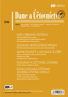 obálka: Dane a Účtovníctvo 6/2014