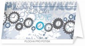 obálka: Plánovací kalendár - stolový kalendár 2016