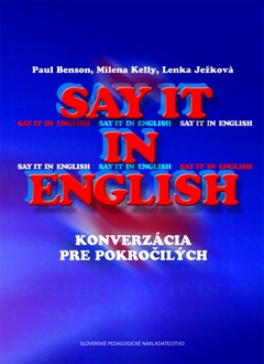 obálka: Say it in English - Konverzácia pre pokročilých