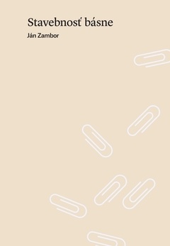 obálka: Stavebnosť básne