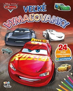 obálka: Veľké vymaľovanky - Autá