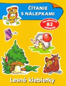 obálka: Lesné klebietky - Čítanie s nálepkami