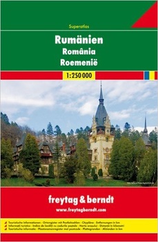 obálka: Autoatlas Rumunsko 1:250 000