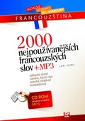 obálka: 2000 nejpoužívanějších francouzských slov + MP3