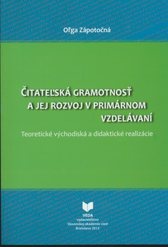 obálka: Čitateľská gramotnosť a jej rozvoj v primárnom vzdelávaní