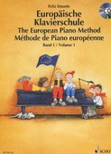 obálka: Europäische Klavierschule/The European Piano Method + CD