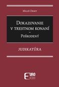 obálka: Dokazovanie v trestnom konaní - Poškodený - Judikatúra