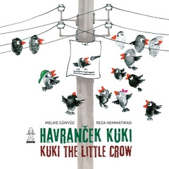 obálka: Havranček Kuki / Kuki the little crow