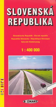 obálka: Slovenská republika 1:400 000 automapa