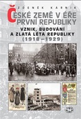 obálka: České země v éře první republiky (1918-1929)