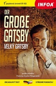 obálka: Zrcadlová četba německo-česká - Der große Gatsby (Velký Gatsby)