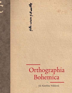 obálka: Orthographia Bohemica