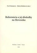 obálka: Reformácia a jej dôsledky na Slovensku