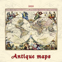obálka: Antique maps 2020 - nástěnný kalendář
