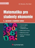 obálka: Matematika pro studenty ekonomie - 2.vydání