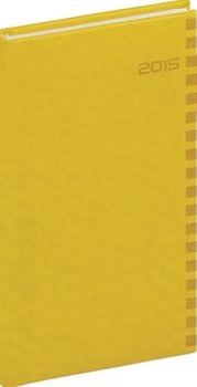 obálka: Notes Tuscon kapesní žlutá 2015